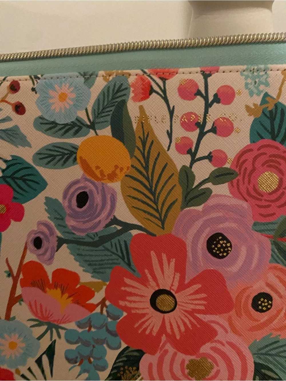 Floral Laptop Sleeve - Colorful Bloom Print by Rifle Paper Co